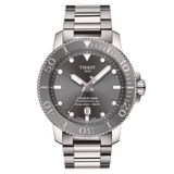 Tissot Seastar 1000 Powermatic 80 Heren Polshorloge Grijs Saffierglas