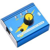 YUNIQUE Multifunctionele Digitale Servotester DC 4.8V-6V Nauwkeurige Besturing van Servomotoren en ESC Ideaal voor RC Modelbouw, Blauw, Metaal