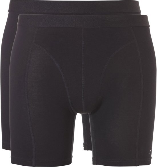 Ten Cate - Heren 2-Pack Bamboo Basic Shorts Zwart - XL