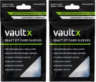 Vault X Exact Fit Card Sleeves Voor Sportkaarten & TCG - 200 Stuks