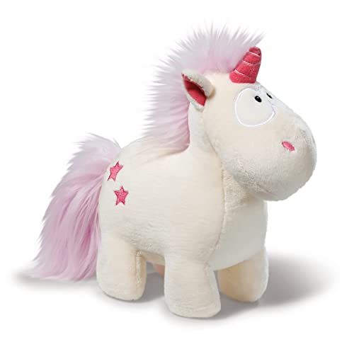 NICI 48055, Knuffeldier eenhoorn Theodor 45 cm, wit
