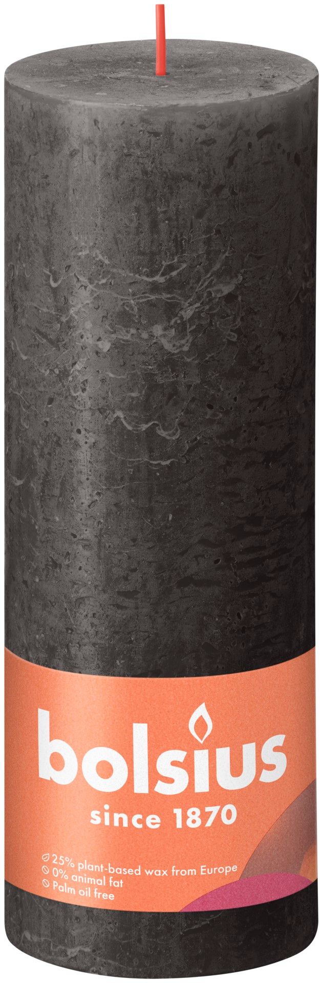 Bolsius LENGTE(AA135) - Donkergrijs
