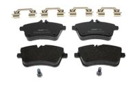 Ferodo FDB1750 PREMIER remblokkenset, schijfrem - (4-delig) - (4 stuks) | Compatibel met: MERCEDES-BENZ A-CLASS, B-CLASS Sports Tourer