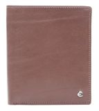 Esquire Toscana Portemonnee RFID-bescherming Leer 9.5 cm - Jongens - Staand formaat - coffee