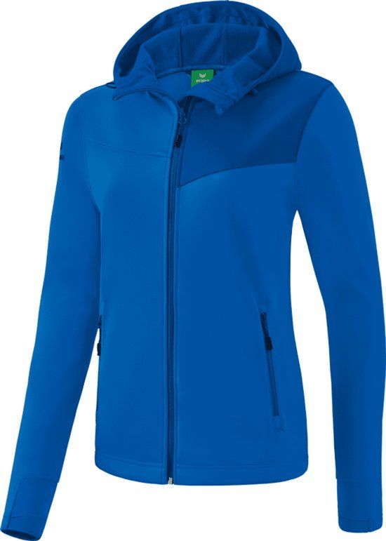 Erima Performance Softshell Jacket Women - New Royal / True Blue - Size 42