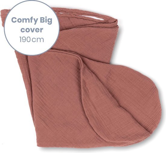 Doomoo Comfy Big cover Tetra rood