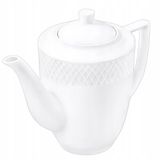 Wilmax Diamond Porseleinen Theepot 750ml - Elegant Wit