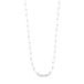 Pilgrim Ketting Ronja - Sieraden Vrouw - Rechthoekige Schakels - Zilver Kleur - 40cm + 9cm Verlenging