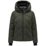 Marikoo Dames Gewatteerd jack - Dark Olive - L