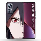 hoesje Xiaomi 12 Pro hoesje manga Naruto Sasuke Visage