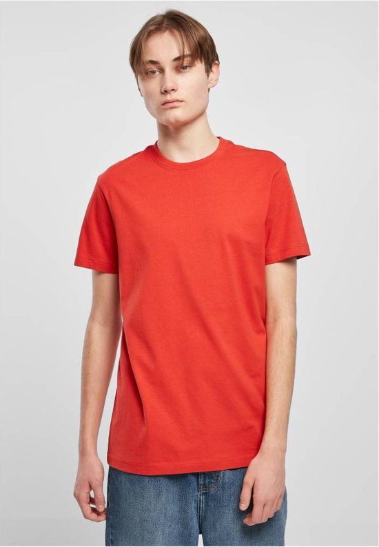 Urban Classics Basic T-shirt - Heren - Rood - Maat S