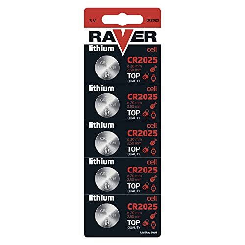 Emos Raver CR202 batterij, 5 stuks, B7325