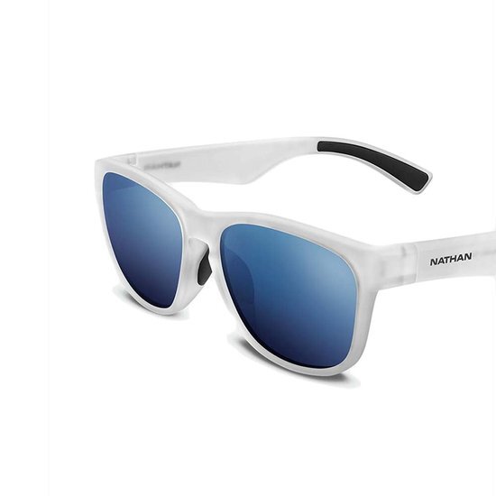 Nathan | Summit Polarized Sunglasses | Hardloopzonnebril | Clear | One Size -