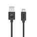 Hama USB-C naar USB-A oplaadkabel (60 W, snel opladen, gegevensoverdracht 480 Mbit/s, 1,2 m) zwart