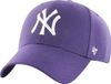 47 Brand MLB New York Yankees MVP Snapback Pet Paars Man