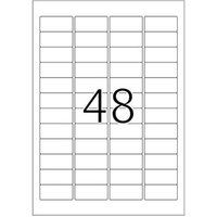 HERMA Special - Papier - mat - permanent zelf-klevend - geel - 45.7 x 21.2 mm 960 etiket(ten) (20 vel(len) x 48 etiketten