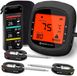 MostEssential PRO-3 Digitale Vleesthermometer - BBQ Thermometer - App - Bluetooth 5.0 - 100M Bereik - Inclusief 3 Meetsondes & Luxe Opberghoes