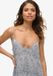 Superdry Robe longue Cami Femme Imprimé Maze Marine