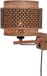 GOOD&MOJO Lampe murale Bhutan - Bambou - Ø25cm - Brun