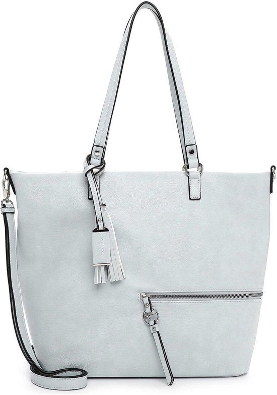 Tamaris Nele Shopper Lightblue Lichtblauw Schoudertas Dames