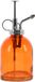 Esschert Design plantenspuit/vernevelaar - glas - oranje/zilver - 18.5 cm