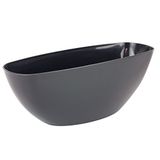 Plastic Coubi Plastic Antraciet Ovale Bloempot 36 cm