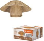 LEDVANCE Decor Bamboo Paper Hut Plafondlamp 400 E27 Bruin