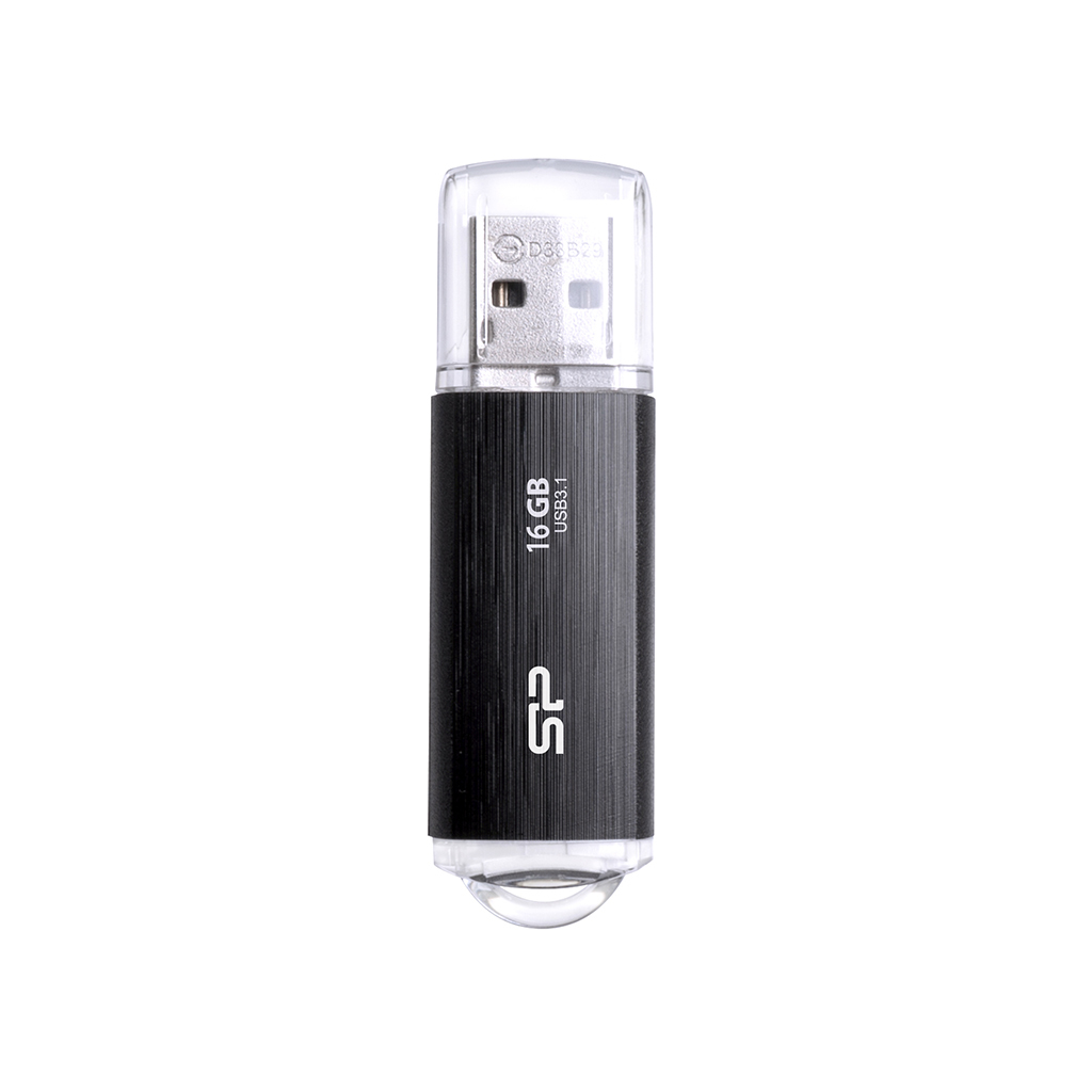 Silicon Power 16GB Blaze B02 USB 3.0 flashdrive Zwart 16 GB