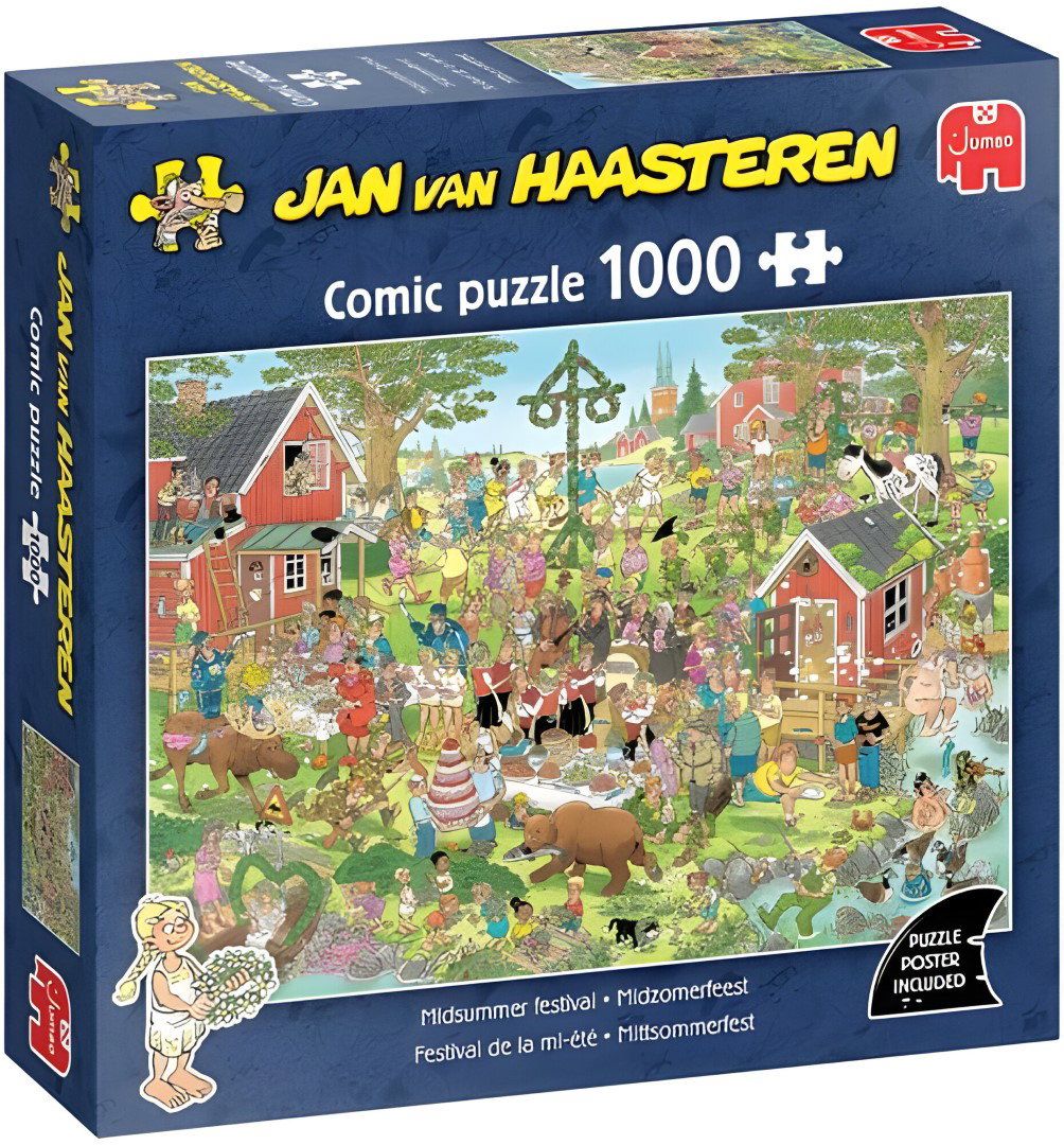 Jan van Haasteren Midzomer Festival Legpuzzel 1000 Stukjes