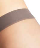 FALKE Seidenglatt 15 DEN panty dames grijs - maat S
