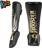 Booster Fightgear Booster - SG Champion scheenbeschermers voor kids - zwart/goud