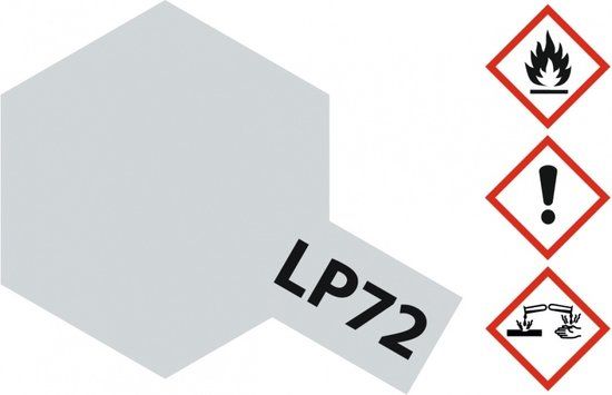 Tamiya LP-72 Mica Silver - Gloss - Lacquer Paint - 10ml