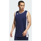 ADIDAS PERFORMANCE Functioneel shirt '3G Speed' donkerblauw / wit