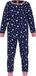 Petit Bateau Kinderpyjama van fleece met sterrenprint