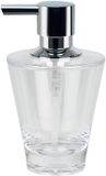 Spirella Max Light Zeepdispenser – Kunststof, Duidelijk, Modern