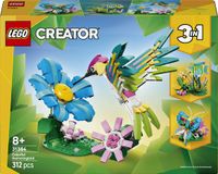 LEGO® Creator 3in1 Animaux sauvages : Colibri coloré - 31384