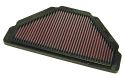 K&N vervangingsfilter compatibel met Kawasaki ZX6R Ninja 1995-1997 (KA-6095)