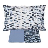 Gabel Million beddengoedset voor Frans bed, blauw