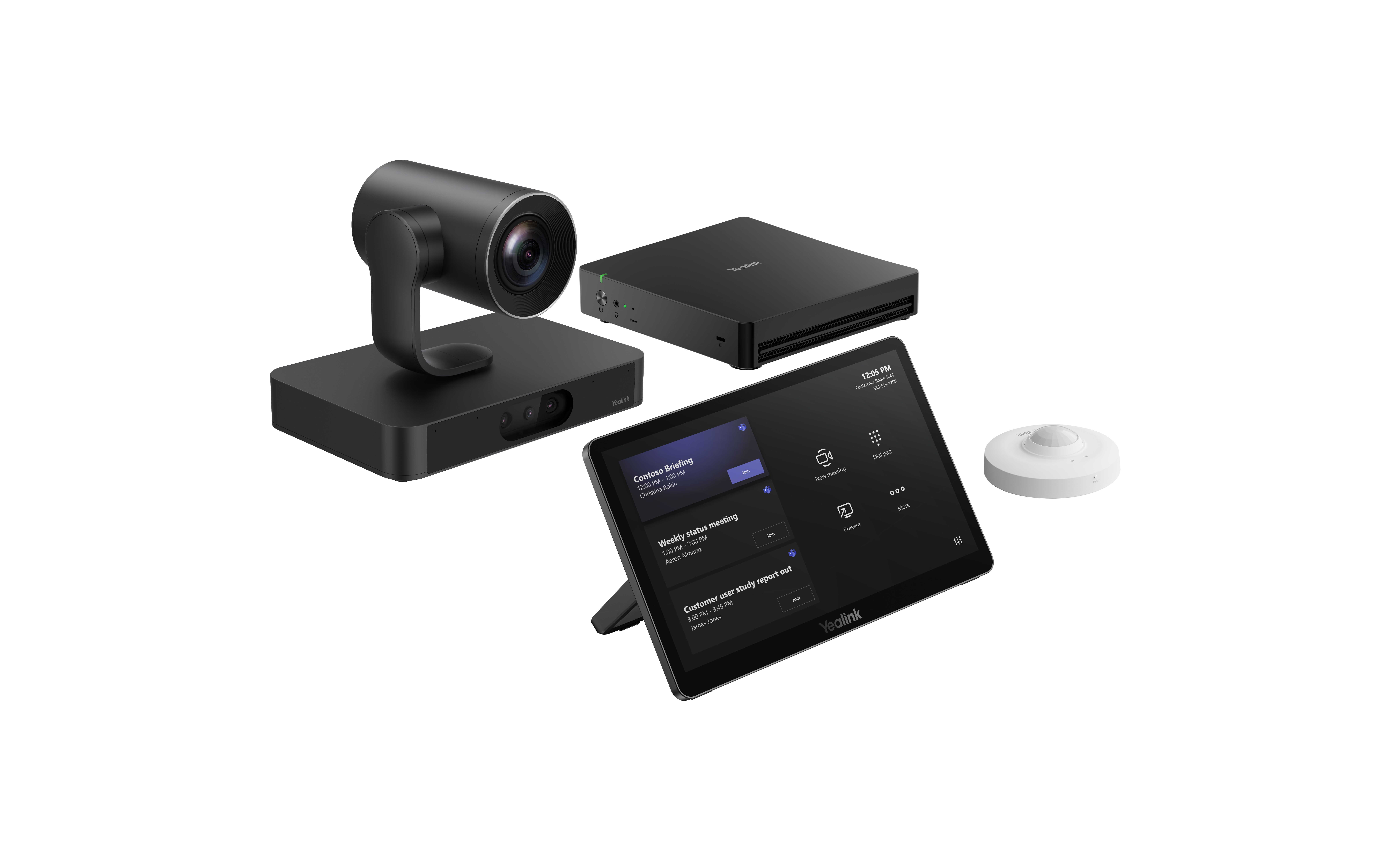 Yealink MVC S80-C5U-000 Group video conferencing system Black