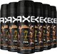 AXE Deodorant Bodyspray - Dark Temptation - 6 x 150 ml - Spray - Men