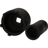 KS Tools 460.5630 Kroonmoersleutelset met geleidebuis voor Mercedes, Ø 75 mm, 2-dlg