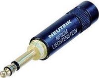 Neutrik NP3CM-B,STEREO Jackplug 5,23 mm Stekker, recht Aantal polen: 3 Stereo Zwart 1 stuk(s)