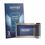 Savvies 3 Stuks Screenprotector voor Kverneland IsoMatch Tellus GO Plus - Transparant