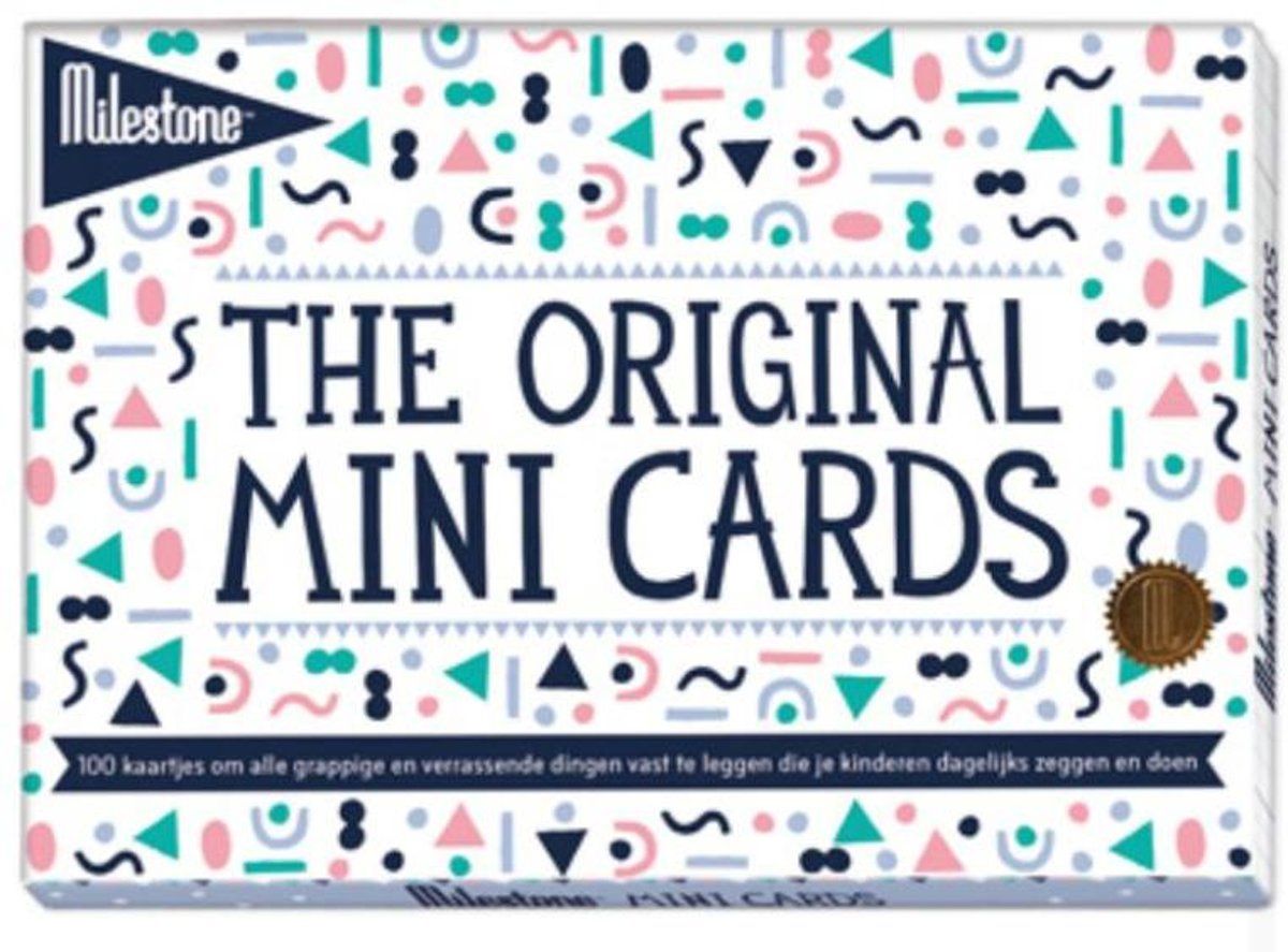 Milestone â„¢ Mini Photo Cards - 9789491931024