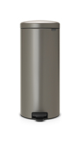 Brabantia NewIcon Pedal Bin - 30L - Platinum