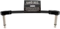Ernie Ball 6438 Flex Patch Cables Patchkabel Zwart 7.5cm