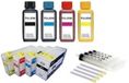 Canon Cartouches rechargeables PGI-2500 XL + 4 x 100 ml encre de recharge pour Canon Maxify iB4050, iB4150, MB5050, MB5150, MB5155, MB5350, MB5450, MB5455