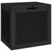 vidaXL Tuinbox Zwart Polypropeen 55,5x43x53 cm