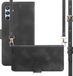 iMoshion Book Case Samsung Galaxy A54 - Zwart - Met pasjeshouder en koord