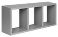 Homemania Tristano Wandrek voor woonkamer, slaapkamer, kantoor, MDF, grijs, 70 x 30 x 15,5 cm